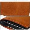 Vintage Leather RFID wallet Aluminum credit card case holder - Image 9