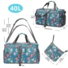 Waterproof printed Single Shoulder Luggage Gym Bag - Image 6