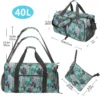 Waterproof printed Single Shoulder Luggage Gym Bag - Image 5