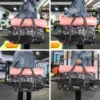 Waterproof printed Single Shoulder Luggage Gym Bag - Image 10