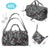 Waterproof printed Single Shoulder Luggage Gym Bag - Image 4