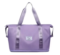 Expandable travel bag sports fitness bag short trip luggage storage bag - Image 6