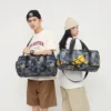 Camouflage Fashion Printed Outdoor Sports Bag Crossbody Tote Shoulder Bag - Image 8
