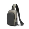 Multifunctional messenger bag USB charging chest bag man bag - Image 4