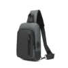 Multifunctional chest bag shoulder backpack messenger bag man bag - Image 3