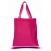 Shopping cotton gift bag simple canvas tote bag custom logo - Image 3