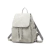Candy colour shoulder bag waterproof PU material tassel backpacks - Image 6