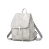 Leather shoulder bag vintage backpack two piece backpack set - Image 11