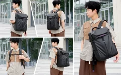 Functional laptop backpack business shoulder bag commuter bag - Image 6