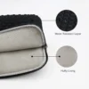 Laptop sleeve neoprene office computer bag shockproof liner bag - Image 7