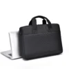 Multilayer laptop bag PU shoulder briefcase gift bag custom logo - Image 6