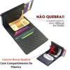 Card Holder Foldable Carbon Fibre Wallet Custom Design gift - Image 5