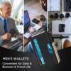Foldable Card Pouch Metal Wallet Custom gift Anti-theft swipe - Image 5