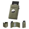 Durable Wallet in Hard Carbon Fibre Anti-theft swipe Card Pouch - Image 3