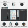 Custom Minimalist Metal Pop Up Credit Card Holder OEM Wallet - Image 3