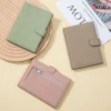 Slim Leather Wallet RFID Blocking Card Holder Custom LOGO - Image 4