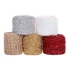 Fabric Gift Wrap DIY Gifts Mesh Weaving Natural Jute Fabrics - Image 3