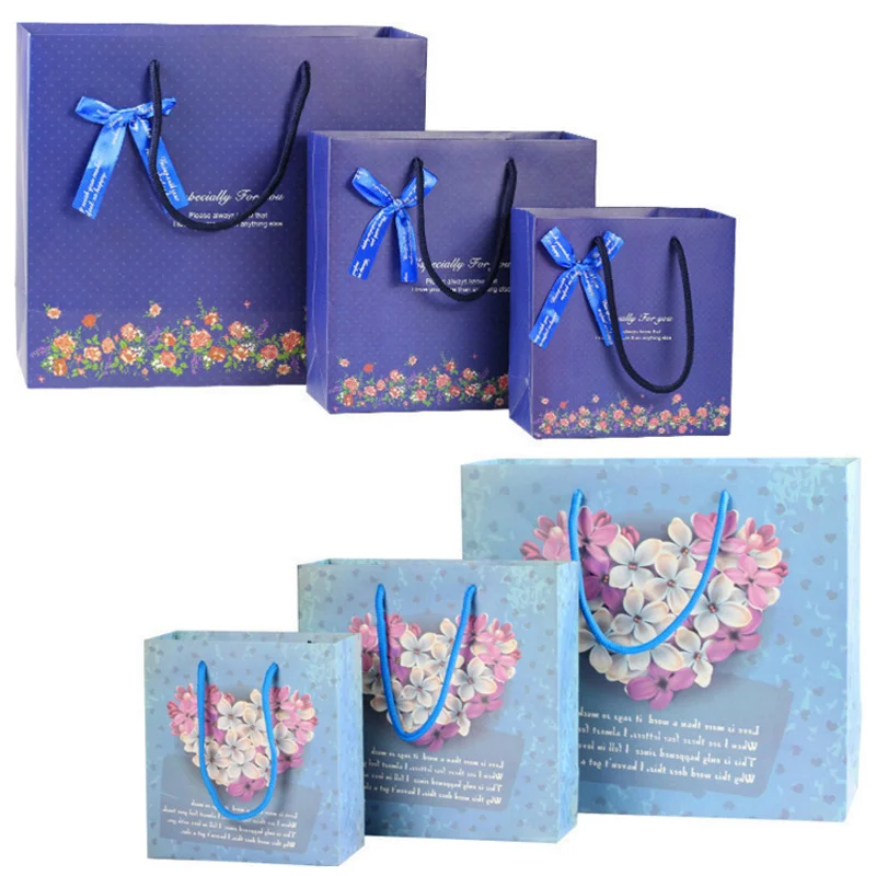 Customized Gift Bag with Ribbon Handle for Luxury Packaging - ETOON