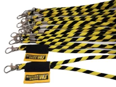 Elastic Polyester Round Lanyard Neck Strap With Logo Custom - Image 5