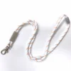 Elastic Round Lanyard Colorful Jacquard Woven Neck Rope Strap - Image 4