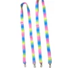 Keychain Lanyard Gradient Colourful Neck Strap Customized Logo - Image 3