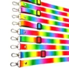 Keychain Lanyard Gradient Colourful Neck Strap Customized Logo - Image 5