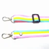 Gradient Colourful Retractable Lanyard Customized Keychain Strap - Image 5