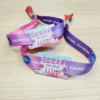 Disposable Ribbon Bracelet Polyester Wristband for RFID Cards - Image 4