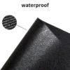 Carbon Fibre Textured Desk Pad Office Gaming Keyboard Pad - Image 5